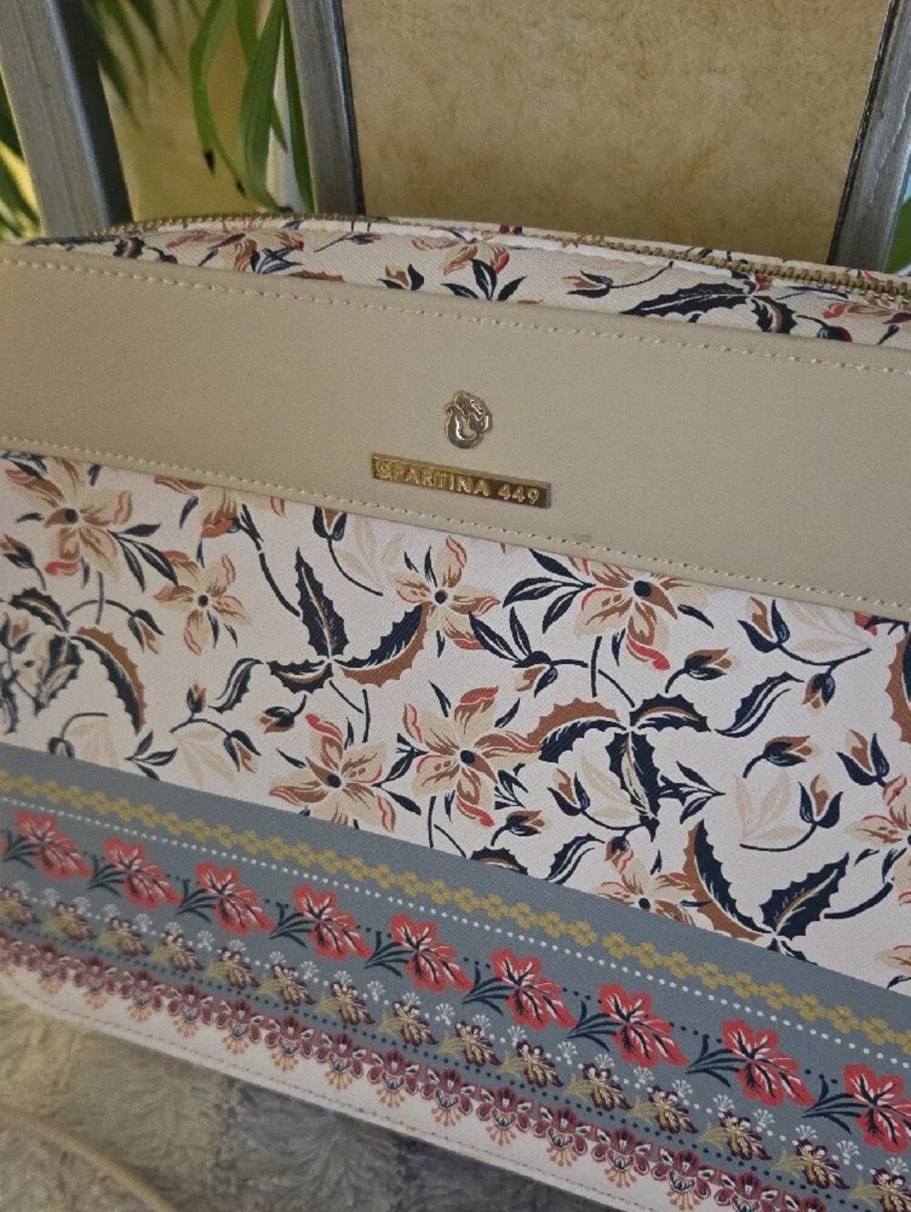 Spartina 449 Floral Printed Satchel Bag❤️